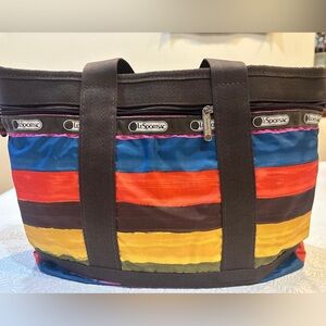 LeSportsac Colorful Striped Tote